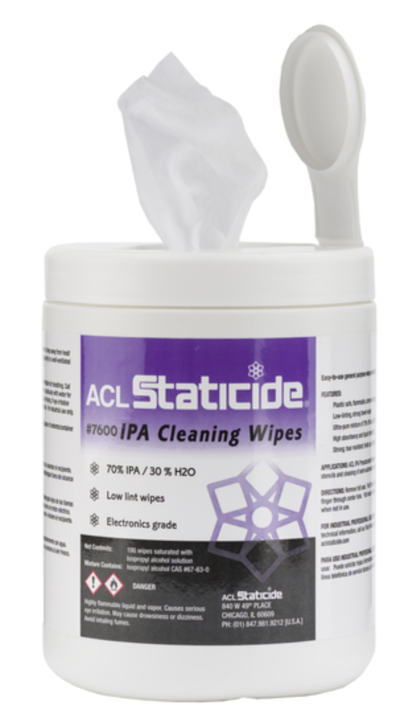 ACL IPA Wipes for Coronavirus Protection