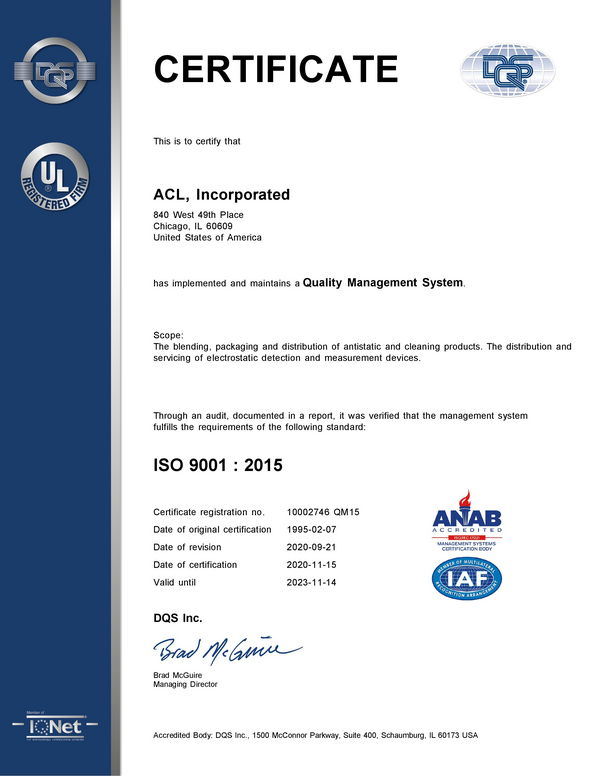 ISO 9001:2015 Certification