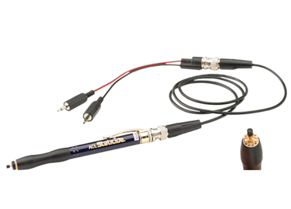 Concentric point pen probe