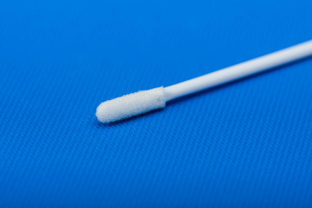 Foam Swab Round Tip Up Close