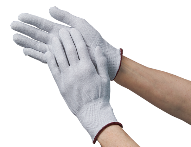 ESD Knit Gloves Without Dipped Tips